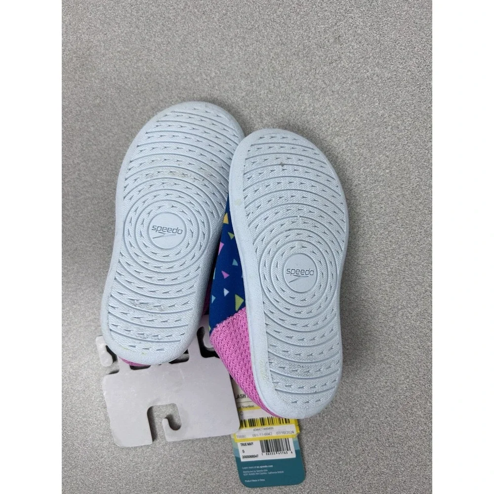 Speedo Splash And Sun Bootie Kids Size‎ Small S (5-6) Colorful Water Shoes